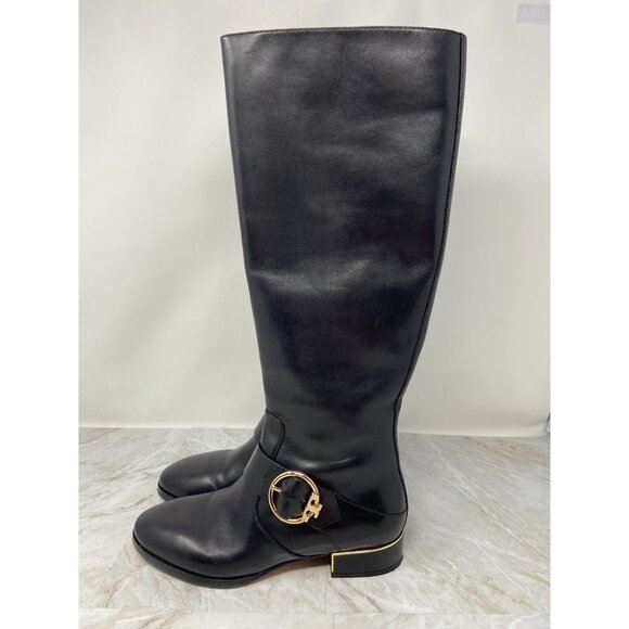 Tory Burch Sofia Tall Riding Boots Size 7 - Picture 2 of 10